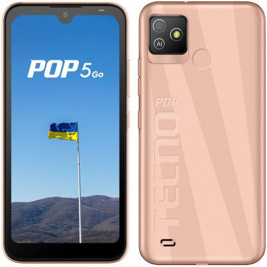 Смартфон TECNO POP 5 Go (BD1) 1/16Gb Dual SIM Mist Copper-3-зображення