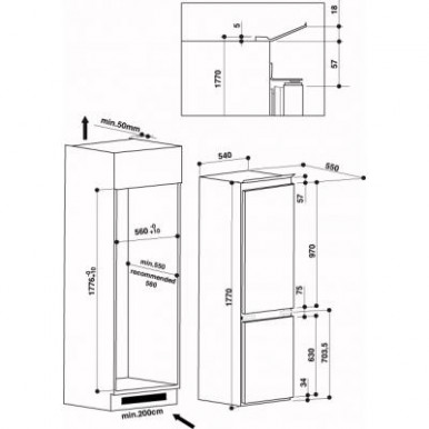 Холодильник Whirlpool ART 6711/A++ SF (ART6711/A++SF)-3-зображення