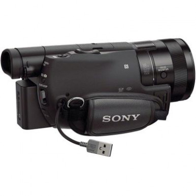 Цифр. відеокамера 4K Flash Sony Handycam FDR-AX700 Black-15-зображення