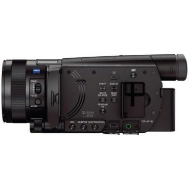 Цифр. видеокамера 4K Flash Sony Handycam FDR-AX700 Black-22-изображение