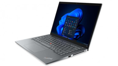 Ноутбук Lenovo ThinkPad T14s 14" WUXGA IPS AG, Intel i7-1260P, 32GB, F1024GB, UMA, DOS, чорний-1-зображення