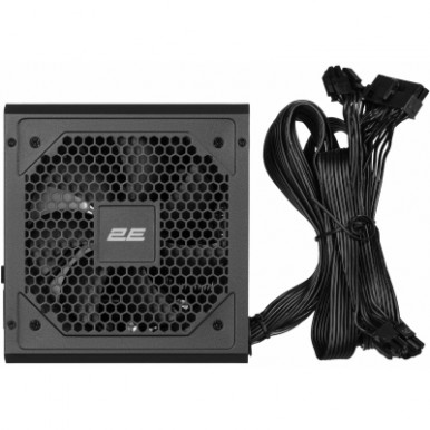 Блок живлення 2E GAMING Solid Power  (750W), >85%, 80+ Bronze, 120мм, 1xMB 24pin(20+4), 2xCPU 8pin(4+4), 3xMolex, 6xSATA, 4xPCIe 8pin(6+2), Semi Modular-16-зображення