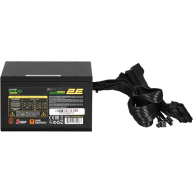 Блок живлення 2E GAMING Solid Power  (750W), >85%, 80+ Bronze, 120мм, 1xMB 24pin(20+4), 2xCPU 8pin(4+4), 3xMolex, 6xSATA, 4xPCIe 8pin(6+2), Semi Modular-19-зображення