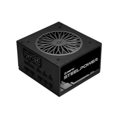 Блок питания CHIEFTEC Steel Power  (750W), >85%, 80+ Bronze, 120мм, 1xMB 24pin(20+4), 2xCPU 8pin(4+4), 3xMolex, 6xSATA, 4xPCIe 8pin(6+2), Fully Modular-10-изображение