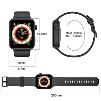 Смарт-часы Blackview R30 Pro Black (6931548317418)-13-изображение