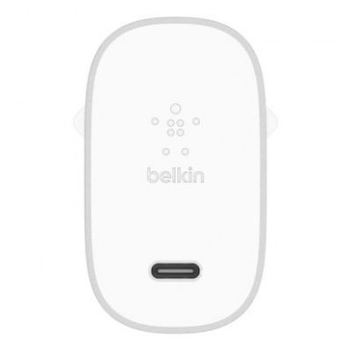Мережевий ЗП Belkin BOOST^CHARGE USB-C with Power Delivery (27W, 3.0A), Silver-7-зображення
