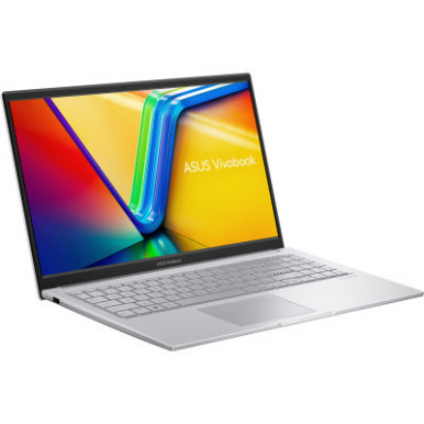 Ноутбук ASUS Vivobook 15 X1504VA-BQ500 15.6" FHD IPS, Intel i3-1315U, 16GB, F512GB, UMA, noOS, Сріблястий-18-зображення