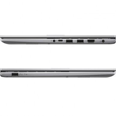 Ноутбук ASUS Vivobook 15 X1504VA-BQ500 15.6" FHD IPS, Intel i3-1315U, 16GB, F512GB, UMA, noOS, Сріблястий-15-зображення