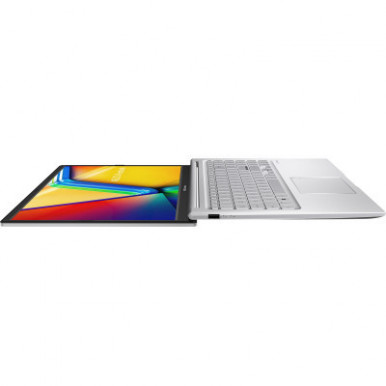 Ноутбук ASUS Vivobook 15 X1504VA-BQ500 15.6" FHD IPS, Intel i3-1315U, 16GB, F512GB, UMA, noOS, Сріблястий-14-зображення