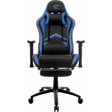 Крісло ігрове GT Racer X-2534-F Black/Blue-12-зображення