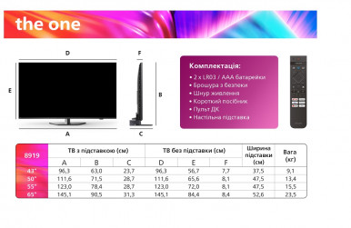 LED-телевізор Philips 55PUS8919/12-21-зображення