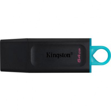 USB флеш накопитель Kingston 64GB DataTraveler Exodia Black/Teal USB 3.2 (DTX/64GB)-5-изображение