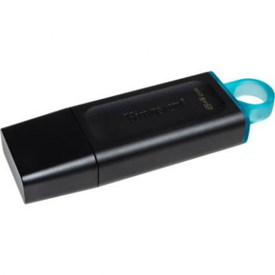 USB флеш накопитель Kingston 64GB DataTraveler Exodia Black/Teal USB 3.2 (DTX/64GB)-6-изображение