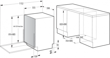 Посудомийна машина Gorenje GV642E90-21-зображення