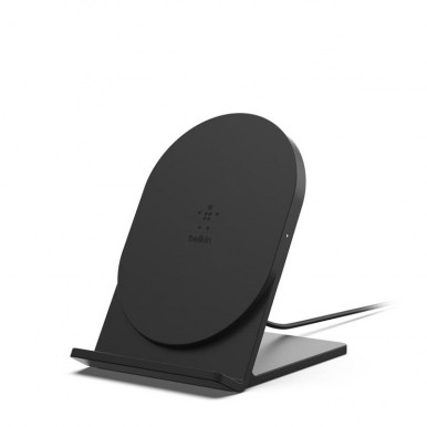 Беспроводное зарядное устройство Belkin Stand Universal Wireless Charging Qi, 5W, black-1-изображение