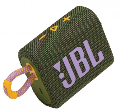Портативна колонка JBL GO 3 Green (JBLGO3GRN)-17-изображение
