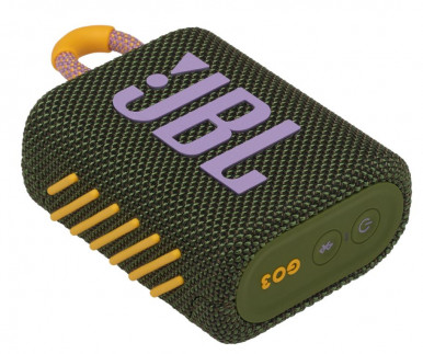 Портативна колонка JBL GO 3 Green (JBLGO3GRN)-18-изображение