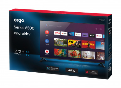 Телевізор ERGO 43GUS6500-89-зображення