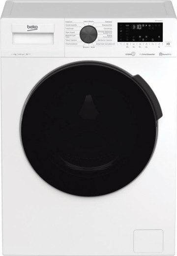 Пральна машина Beko фронтальна, 7кг, 1200, A+++, 49см, дисплей, білий-1-зображення