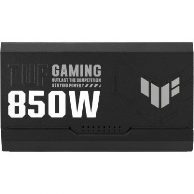 Блок питания ASUS TUF GAMING  (850W), >90%, 80+ Gold, 135мм, 1xMB 24pin(20+4), 2xCPU 8pin(4+4), 4xMolex, 5xSATA, 3xPCIe 8pin(6+2), TUF-GAMING-850G-18-изображение