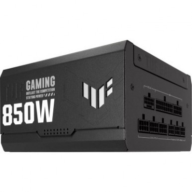Блок питания ASUS TUF GAMING  (850W), >90%, 80+ Gold, 135мм, 1xMB 24pin(20+4), 2xCPU 8pin(4+4), 4xMolex, 5xSATA, 3xPCIe 8pin(6+2), TUF-GAMING-850G-20-изображение