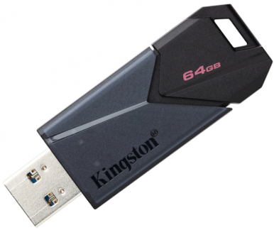 USB флеш накопичувач Kingston 64GB DataTraveler Exodia Onyx USB 3.2 Gen 1 Black (DTXON/64GB)-23-зображення