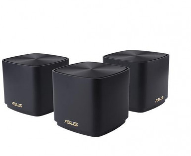 Система WiFi-Mesh ASUS ZenWiFi XD4 PLUS AX1800, 1xGE LAN, 1xGE WAN, 3мод, чорний-1-зображення