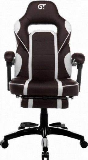 Кресло игровое GT Racer X-2749-1 Dark Brown/White-21-изображение