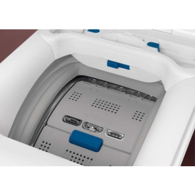 Стиральная машина Electrolux вертикальная, 6кг, 1300, A+++, 60см, дисплей, пар, инвертор, белый-21-изображение