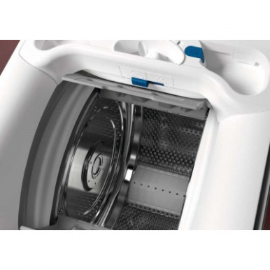 Стиральная машина Electrolux вертикальная, 6кг, 1300, A+++, 60см, дисплей, пар, инвертор, белый-22-изображение