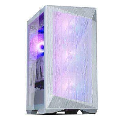 Корпус Zalman Z9 Iceberg MS без БЖ 2xUSB3.0, 2xUSB2.0 1xUSB 3.1 Gen2 Type-C 4x140мм ARGB VGA 390мм LCS ready TG Side Panel EATX белый-15-изображение