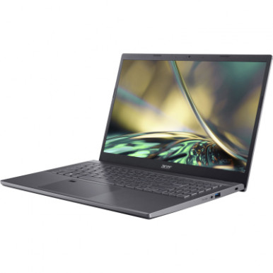 Ноутбук Acer Aspire 5 A515-57 15.6" FHD IPS, Intel i7-12650H, 32GB, F1TB, UMA, Lin, серый-10-изображение