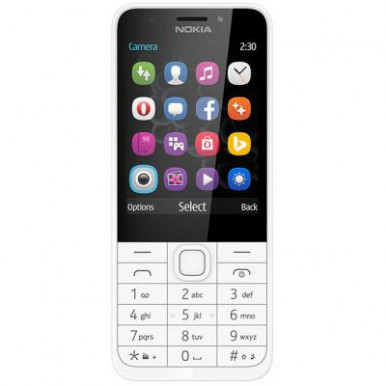 Моб.телефон Nokia 230 Silver-White-6-зображення