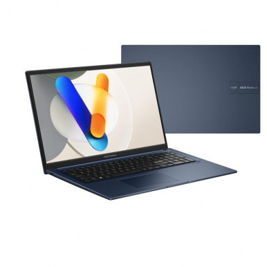 Ноутбук ASUS Vivobook 17 X1704VA-AU090 17.3" FHD IPS, Intel i5-1335U, 16GB, F512GB, UMA, NoOS, Блакитний-8-зображення