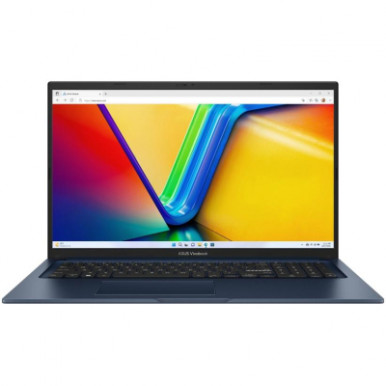 Ноутбук ASUS Vivobook 17 X1704VA-AU090 17.3" FHD IPS, Intel i5-1335U, 16GB, F512GB, UMA, NoOS, Блакитний-7-зображення