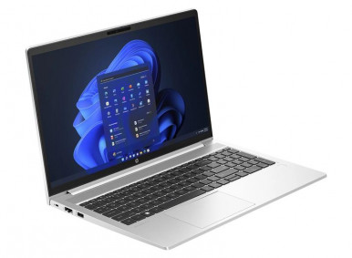 Ноутбук HP Probook 450-G10 15.6" FHD IPS AG, Intel i7-1355U, 16GB, F512GB, UMA, DOS, сріблястий-1-зображення