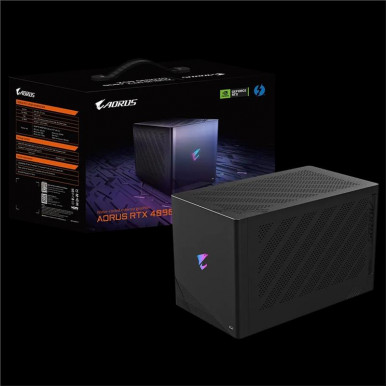 Відеокарта GIGABYTE GeForce RTX 4090 24GB GDDR6X GAMING BOX зовнішня-1-зображення
