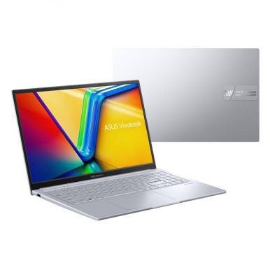 Ноутбук ASUS Vivobook 15X K3504VA-BQ408 15.6" FHD, Intel i3-1315U, 16GB, F512GB, UMA, noOS, Сріблястий-9-зображення