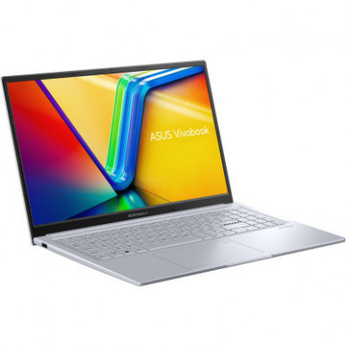 Ноутбук ASUS Vivobook 15X K3504VA-BQ408 15.6" FHD, Intel i3-1315U, 16GB, F512GB, UMA, noOS, Сріблястий-11-зображення