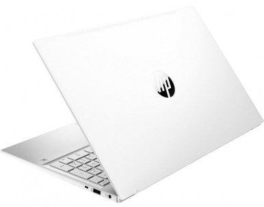 Ноутбук HP Pavilion 15-eh1114ua 15.6" FHD IPS AG, AMD R5-5500U, 16GB, F1024GB, UMA, DOS, білий-1-зображення
