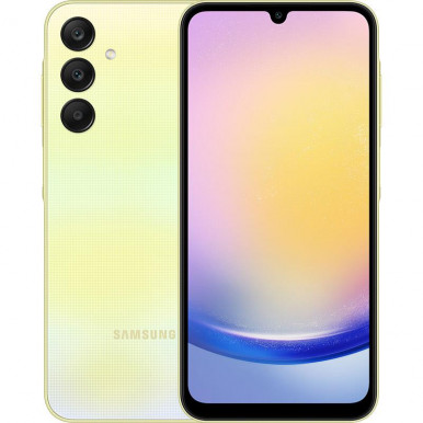 Смартфон Samsung Galaxy A25 5G (A256) 6.5" 8/256ГБ, 2SIM, 5000мА•год, жовтий-10-зображення