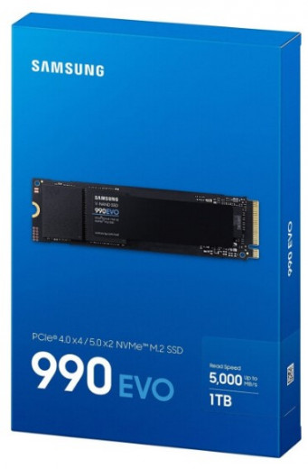 Накопитель SSD Samsung  M.2 1TB PCIe 4.0 990EVO-10-изображение
