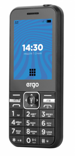 Мобильный телефон ERGO E281 Dual Sim Black-13-изображение