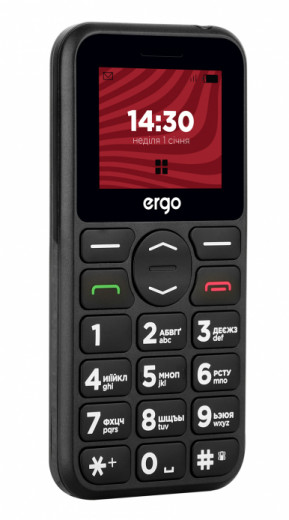 Мобільний телефон ERGO R181 Dual Sim Black-17-зображення