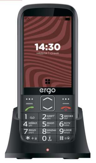 Мобільний телефон ERGO R351 Dual Sim Black-8-зображення