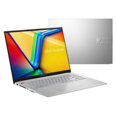 Ноутбук ASUS Vivobook Pro 16 K6602VU-N1105 16" WUXGA IPS, Intel i5-13500H, 16GB, F512GB, NVD4050-6, NoOS, Сріблястий-1-зображення