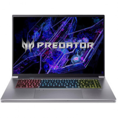 Ноутбук Acer Predator Triton Neo 16 PTN16-51 16" WQXGA, Intel U7-155H, 16GB, F1TB, NVD4060-8, Lin, сріблястий-9-зображення