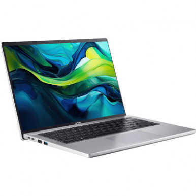 Ноутбук Acer Swift Go 14 SFG14-73T 14" WUXGA IPS Touch, Intel U7-155H, 32GB, F1TB, UMA, Win11, сріблястий-11-зображення