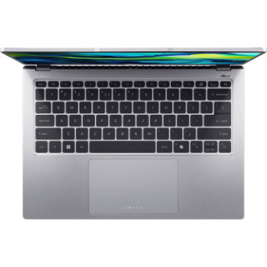 Ноутбук Acer Swift Go 14 SFG14-73T 14" WUXGA IPS Touch, Intel U7-155H, 32GB, F1TB, UMA, Win11, сріблястий-13-зображення