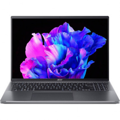 Ноутбук Acer Swift Go 16 SFG16-72 16" 3.2K OLED, Intel U7-155H, 32GB, F1TB, UMA, Lin, сірий-10-зображення